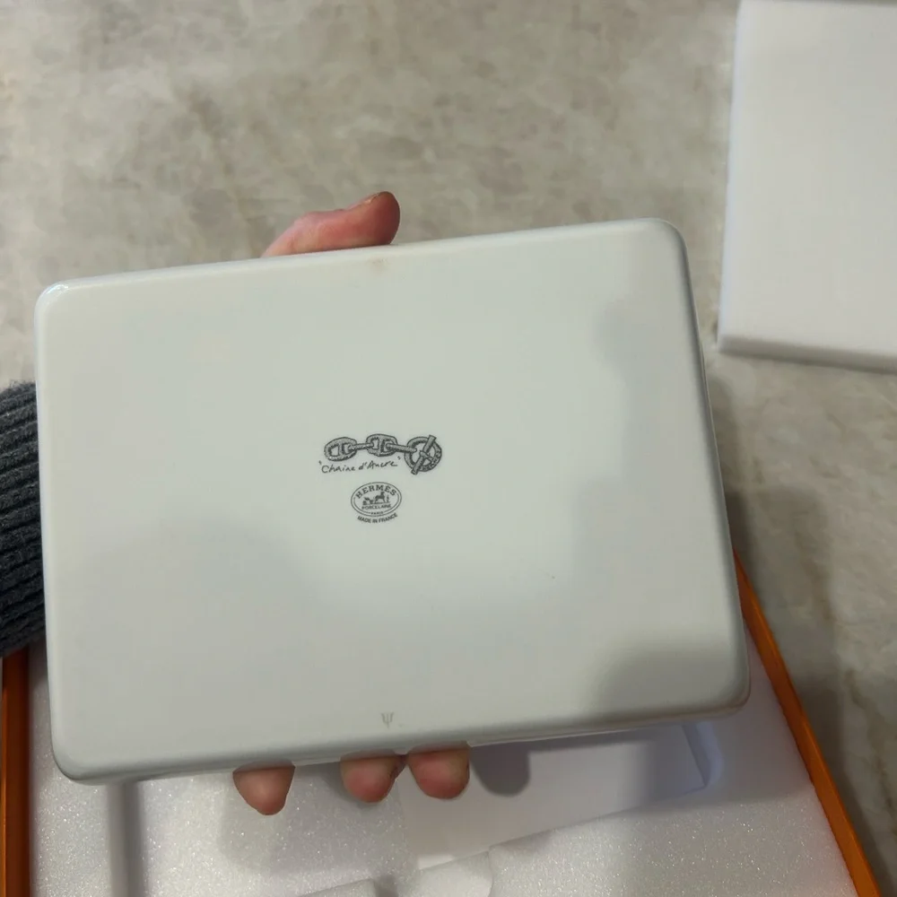 BNIB Hermès Chain D’Ancre Sushi Platter Discontinued - Picture 5 of 5